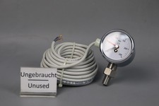 Gervasoni Cavi Marrone Manometer NC 250 bar 24-230V 5Amp mit Kabel Unused