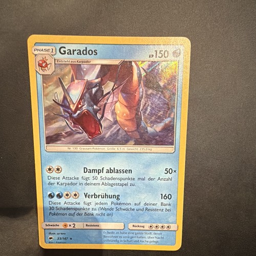 Pokémon karte garados holo - pokémon,