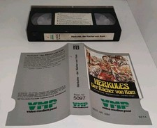 VHS VMP Glasbox Herkules - Der Rächer von Rom 5097 Sehr Selten wie Telerent 