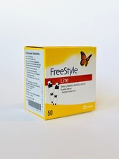 Freestyle lite Blutzuckerteststreifen, 50 Stck. MHD 30.04.2027