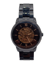 Herrenuhr Fossil ME 3183 Neutra Automatic Uhr 5 Bar Edelstahl B-Ware NP 279€