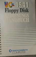 Floppy Disk VC 1541 Bedienungshandbuch Commodore C64 (50 Seiten, 1983 Deutsch)
