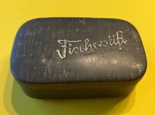 Alte Kautabak Blechdose Fischerstift Hann Münden leer 6cm Werbung Reklame Deko