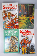 Der Seewolf Wilderer im Forst Robinson Crusoe Ruf der Wildnis - Vintage Bücher