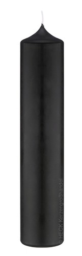Kerze schwarz 300 - 80, mm