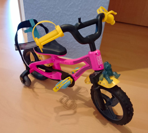 Puppen fahrrad von - puppen, baby