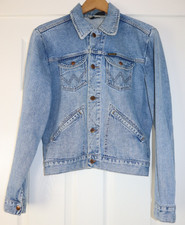 Wrangler hellblaue Jeansjacke