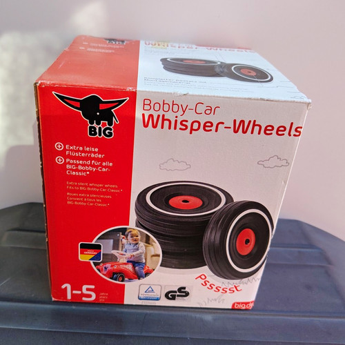 Big bobby car - big, whisper-wheels
