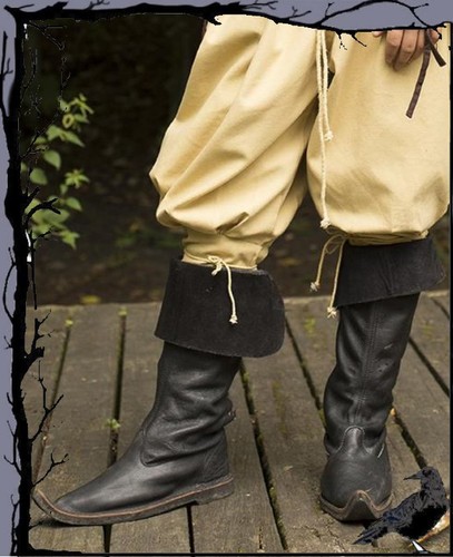 Mittelalter schnabelstiefel - mittelalter,