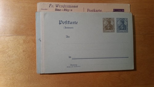 Ganzsachen deutsches reich - deutsches,
