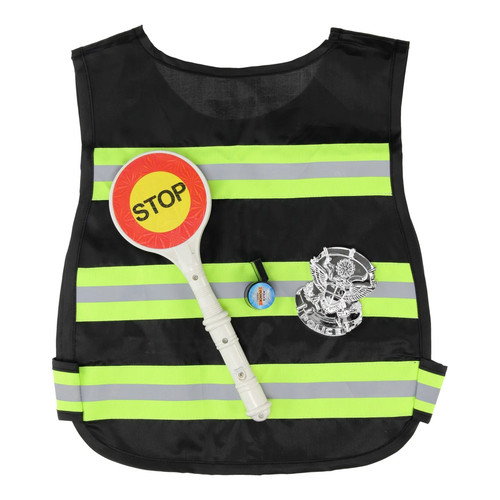 Polizei mit stopboard - stopboard, fluit