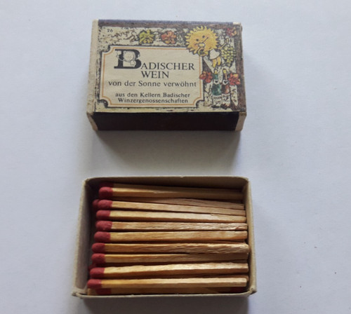 Streichhölzer badischer wein - badischer,