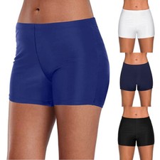 Damen-Bikinishorts Mit Hoher