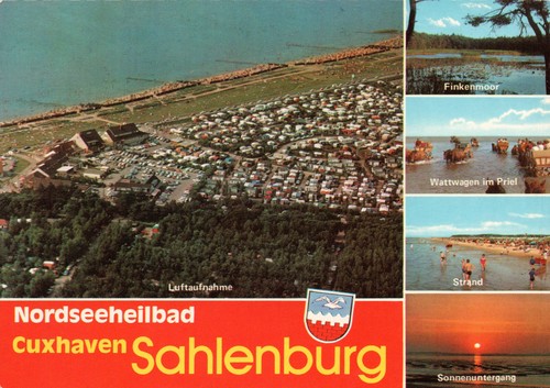 Cuxhaven sahlenburg - ak,