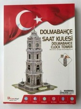 3D Puzzle Dolmabahce Saat Kulesi /2.Wahl / CubicFun Clock Tower Istanbul Türkei