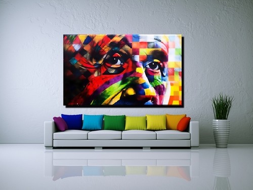 Leinwand bild xxl pop - pop, art