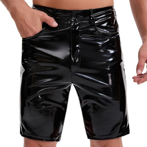 Schwarze glänzende pvc - schwarze,
