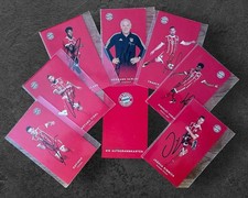 FC Bayern München original signierte Autogrammkarten Saison 2017 / 18 aussuchen