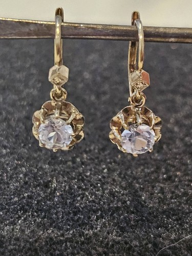 18k gold ohrringe saphir - 18k,