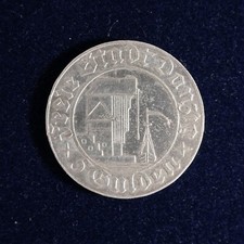 5 Gulden Danzig KRANTOR 1932 | JD 18 | 500er Silber | 15 g | Ø 30 mm