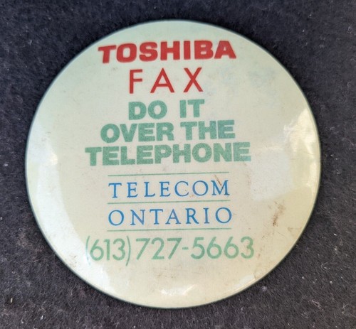 Vintage toshiba fax telecom - vintage,