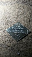 Typenschild Messing Schild
