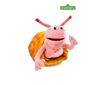 Klein Finchen Schnecke Living Puppets Handpuppe Sesamstrasse SE305 Plüschtier