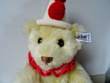 Steiff Teddy Bär Clown, 0170/32, mit Karton und Zertifikat, Nr. 8621, mit KFS