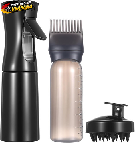 Haaröl applikator set mit - haaröl,