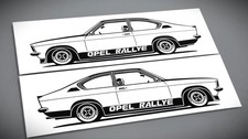 Opel kadett coupe rallye - kadett,