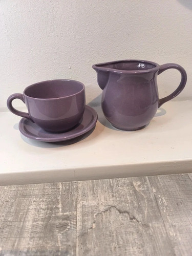 Lila kaffee tee set aus - kaffee-/tee-set,