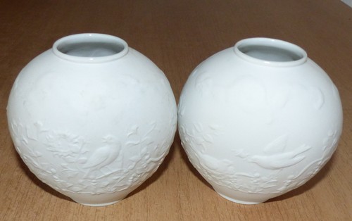 Hutschenreuther vasen bisquit - hutschenreuther,