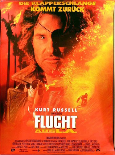Flucht aus filmplakat - flucht,