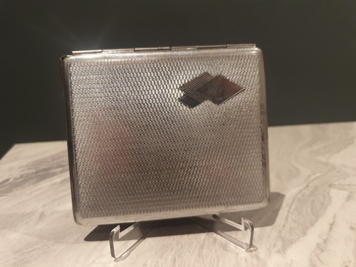 Vintage metall zigarettenetui - vintage,