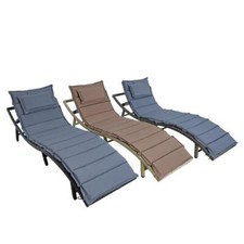 Poly rattan sonnenliege - poly,