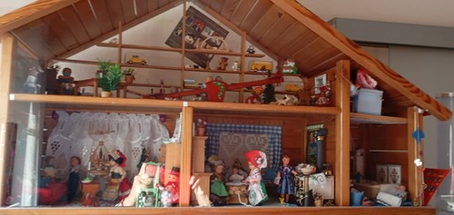 Lundby puppenhaus holz mit - -,