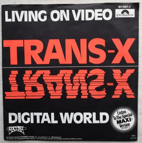 Vinyl single polydor trans - vinyl, trans-x