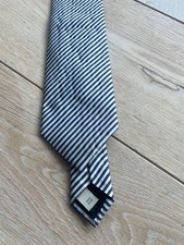 Burberrys Krawatte, Blaugrau, 100 % Seide