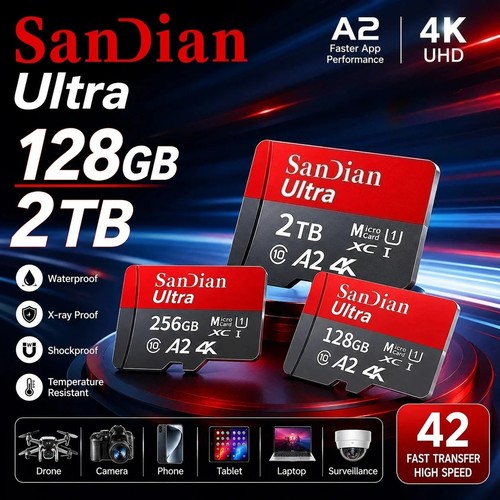 Sandian128gb 256gb 512gb micro - 256gb,