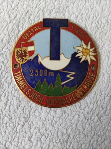 Alte plakette ötztal - Ötztal, tirol