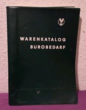 DDR WARENKATALOG -BÜROBEDARF- 50er Jahre SCHREIBGERÄTE MALKÄSTEN PAPIER VINTAGE 