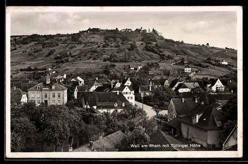 Ansichtskarte weil rhein - weil, am