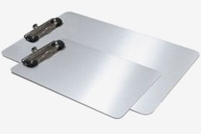 ALCO Klemmbrett Alu 5517 (A4) oder 5516 (A5) unzerbrechlich + wasserfest
