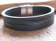 Wasserbüffel leder armband - wasserbüffel,