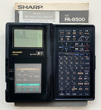 Sharp PA-8500 Japanese electronic organizer (similar to Wizard/OZ/IQ series)+man