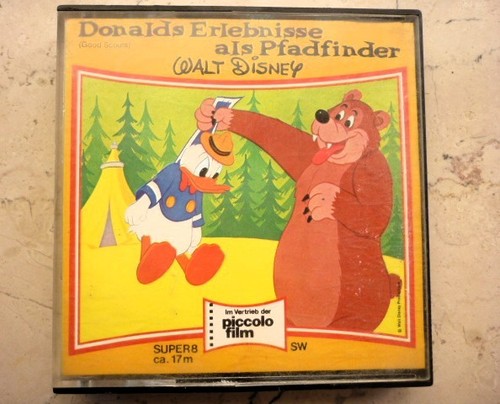 Disney 8mm film donalds - disney,