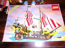 LEGO Piratenschiff 6285 Black Seas Barracula+Bauanleitung ,Set Komplett,