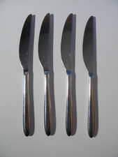 4 schöne * Speise-Messer *