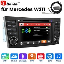 7'' Autoradio GPS Navi CD DVD DAB+ Für Mercedes Benz CLS E-Klasse W211 W219 E200