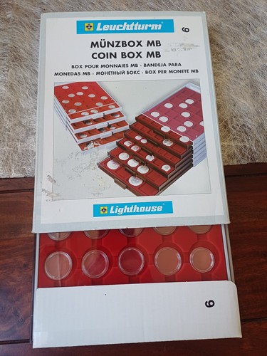 Münzenbox mit klarsicht - mb,